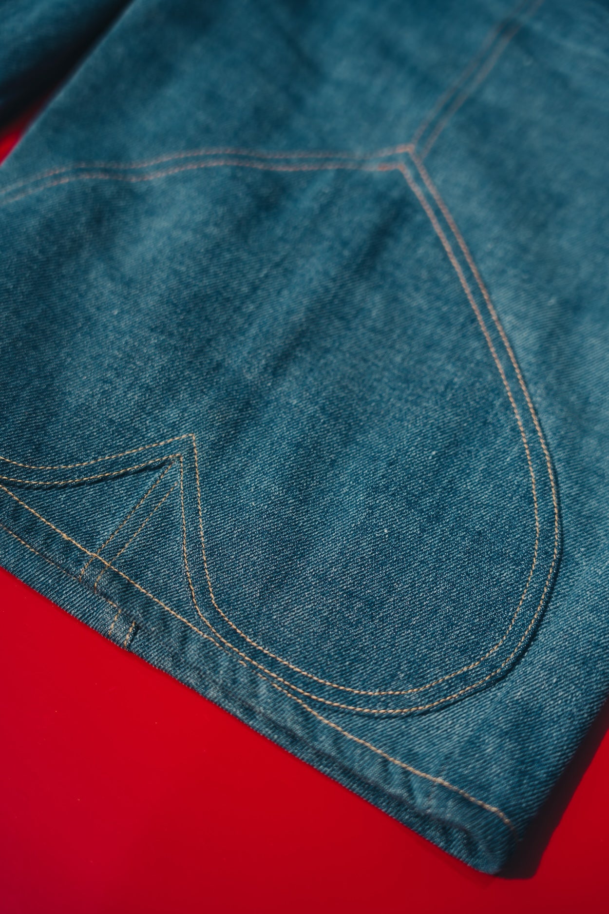 HEART SHORTS - BLUE